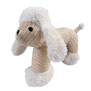 М'яка іграшка для собак Shape Squeaky Dog Plush Toy, Бежевий