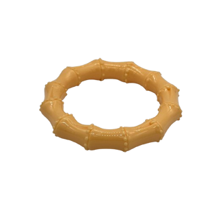 Игрушка-кольцо для собак Derby Dog Bamboo Chew Toy Ring, Жёлтый