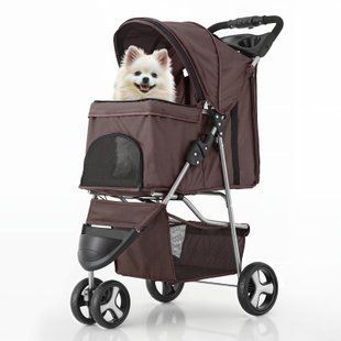 Коляска для кошек и собак Bestopet (Люпосанчик) BS-RL-16 Brown
