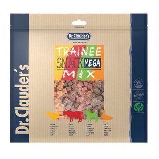 Лакомство для собак Dr.Clauder's Mega Mix Trainee Snack, говядина, курица, утка, ягненок, 500 г