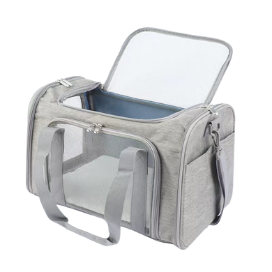 Сумка-переноска для домашних животных Bestopet (Люпосанчик) Portable Travel Bag, Синій, 40х25х25 см