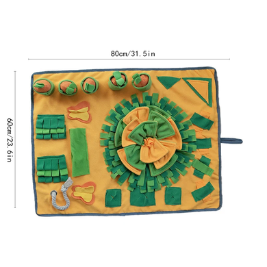 Коврик для нюханья для собак Derby Pet Shuffle Mat orange