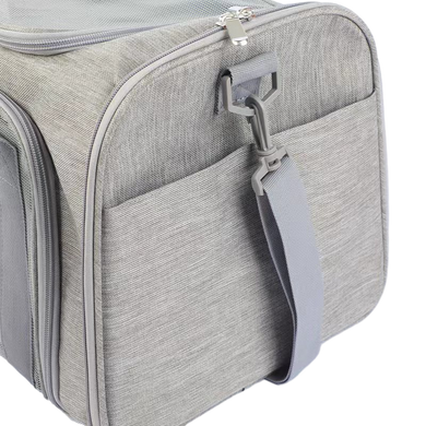 Сумка-переноска для домашних животных Bestopet (Люпосанчик) Portable Travel Bag, Синій, 40х25х25 см