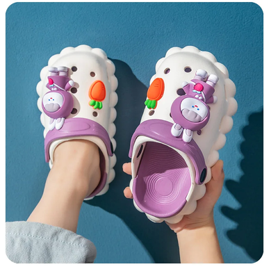 Дитячі крокси Purple Rabbit, 15, 14,5 см