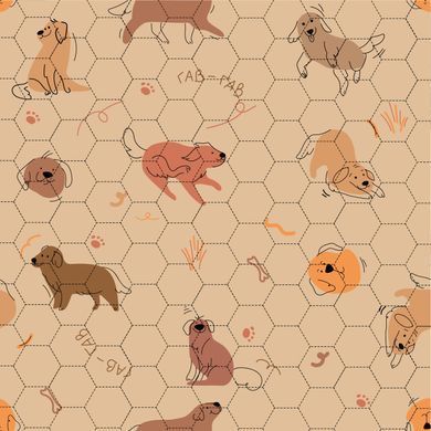 Багаторазова пелюшка Pelushka Funny Dogs, 40х50 см