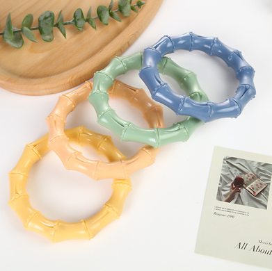 Іграшка-кільце для собак Derby Dog Bamboo Chew Toy Ring, Жовтий