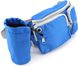 Поясна сумка для вигулу собак Voyager Pet LVC809 Blue з тримачем для пляшки