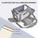 Сумка-переноска для домашних животных Bestopet (Люпосанчик) Portable Travel Bag, Синій, 40х25х25 см
