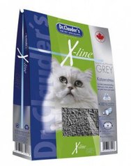 Наполнитель для кошачьего туалета Dr.Clauder's Cat Litter X - Line Grey, 12 кг