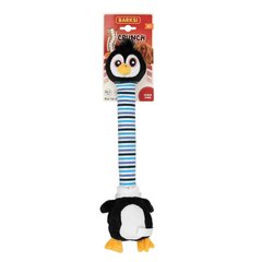 Игрушка для собак Barksi Crunch Body Пингвин с Хрустящей Шеей и Двумя Пищалками 40 см, Large