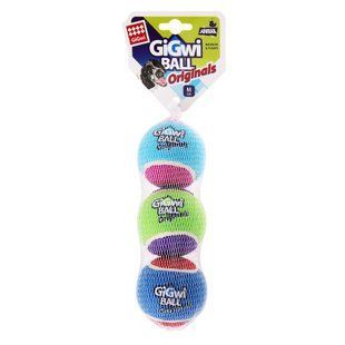 Игрушка для Собак Gigwi Ball Originals Мяч с Пищалкой 3 шт 6 см