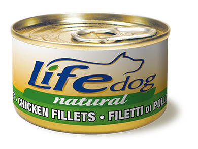 Консерва для собак LifeDog Куряче філе (chicken fillets), 90 г, 90 г