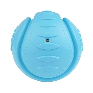 Іграшка для собак BronzeDog CHEW Звуковий футбольний м'яч блакитний 15,2 см