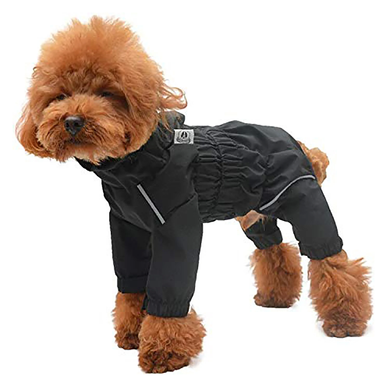 Комбінезон-дощовик для собак Derby Dog Suit Black, 31-36 см, 31-41 см, 23-29 см, S