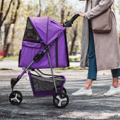 Коляска для котів і собак Bestopet (Люпосанчик) BS-RL-16 Purple