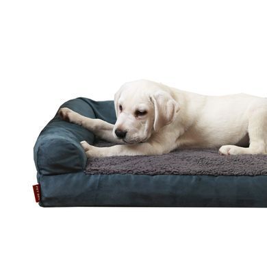 Лежанка для собак великих порід Люпосанчик BS-PB-043XXL Ocean Blue, 130&times;93&times;10 см, 2XL