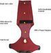 Гигиенические трусы/комбинезон для собак WanTalk Full Body Dog Diaper, Wine Red, 65-72 см, 88-105 см, 3XL