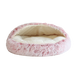 Лежанка для животных до 5 кг UNIQ PETS CAT BED PAWCASTLE CAVE booth pink M 50x50x10cm