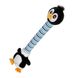 Іграшка для собак Barksi Crunch Body Пінгвін з Хрусткою Шиєю та Двома Пищалками 40 см, Large