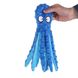 М'яка іграшка для собак Octopus Shaped Crinkle Dog Plush Toy, Блакитний