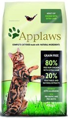 Applaws Chicken with Lamb беззерновой корм для кошек + пробиотик, 400 г, Упаковка виробника