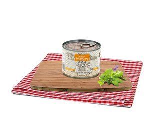 Консервы для котов Hofgut Breitenberg Вкусный суп c курицей, печенью, морковью и брокколи, 180 г