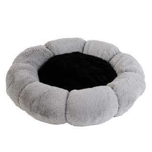 Лежанка для животных до 7 кг UNIQ PETS PET BED DAILYNAP FLOWER round versatile use grey L 56x56x9cm