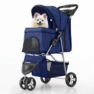 Коляска для кошек и собак Bestopet (Люпосанчик) BS-RL-16 Dark Blue