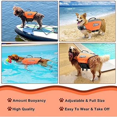 Рятувальний жилет для собак Derby Fast, 33-43 см, 40-50 см, S