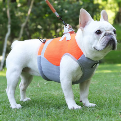 Летний охлаждающий жилет для собак Derby Summer Dog Cooling Vest PA0116-4, Orange, 37-48 см, 34 см, S