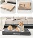 Лежанка для собак великих порід Люпосанчик BS-PB-011XL Grey, 100х75х10 см, XL