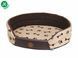 Кровать для собак JK Animals Косточки, 40х37х12 см, XS