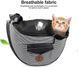 Сумка-переноска для кошек и собак мелких пород Voyager Pet LV02 Black