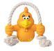 Іграшка для собак Quapas! Dog Toy Fun Chicken with rope
