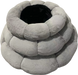 Лежанка для тварин до 7 кг UNIQ PETS PET BED DAILYNAP FLOWER round versatile use grey L 56x56x9cm