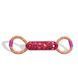 Іграшка для жування Derby Double Ring TPR + Rope Dog Toy