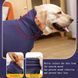 Піжама/попона для собак Derby Breathable Pet Recovery Suite, Blue, 65-72 см, 88-105 см, 3XL