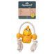 Іграшка для собак Quapas! Dog Toy Fun Chicken with rope
