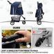 Коляска для котів і собак Bestopet (Люпосанчик) BS-RL-16 Dark Blue