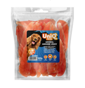 Ласощі для собак UniQ PETS В'ялене куряче м'ясо 500 г