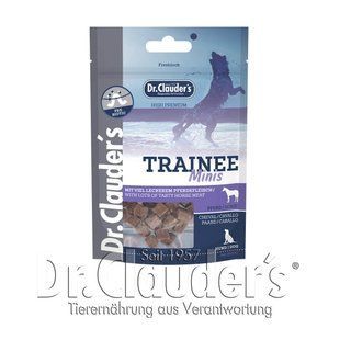 Лакомство для собак Dr.Clauder's Mini Trainee Snack Horse с кониной, конина, 50 г