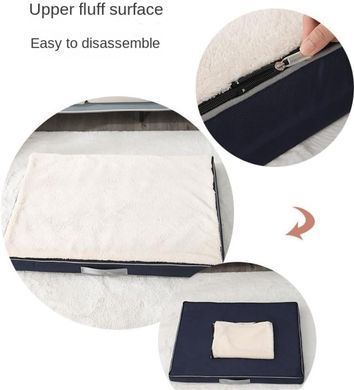 Лежанка для собак великих порід Люпосанчик BS-PB-011XL Beige, 100х75х10 см, XL