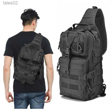 Тактична сумка через плече Chenhao CH-028 Black