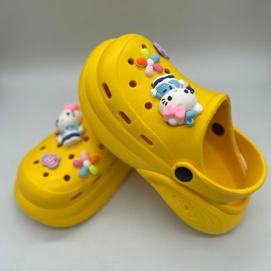 Детские сабо Yellow Baby (джибитсы в ассортименте), 15, 14,5 см