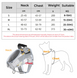 Нагрудная шлея для собак Reflective safety chest harness for pet dogs, Голубой, Small