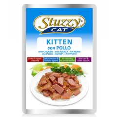 Влажный корм для котят Stuzzy Kitten Chicken с курицей в соусе 100 г