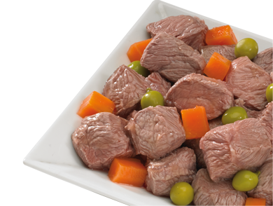 Консерва для собак LifeDog Шматочки яловичини з овочами (beef chunks), 90 г, 90 г