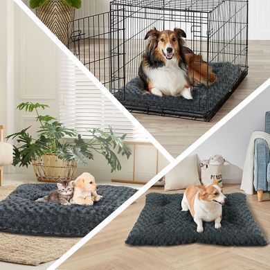 Лежанка для собак великих порід Люпосанчик BS-PB-040XL Grey