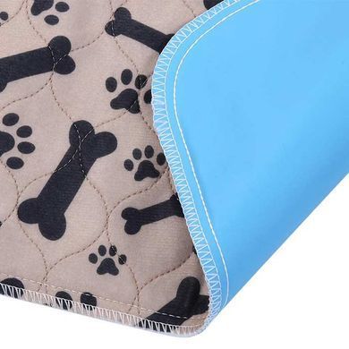Багаторазова пелюшка для тварин Derby Beige Paws&Bones, 70х80 см