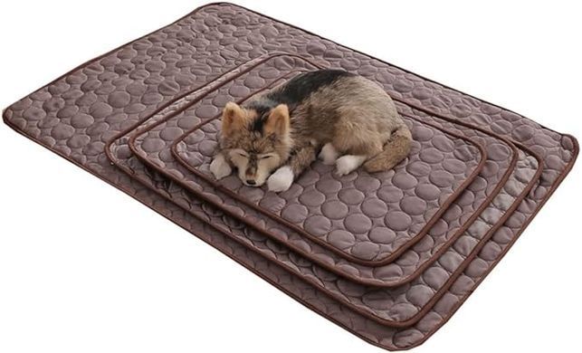 Летняя охлаждающая подстилка Derby Brown для домашних животных, Коричневый, 70х100 см